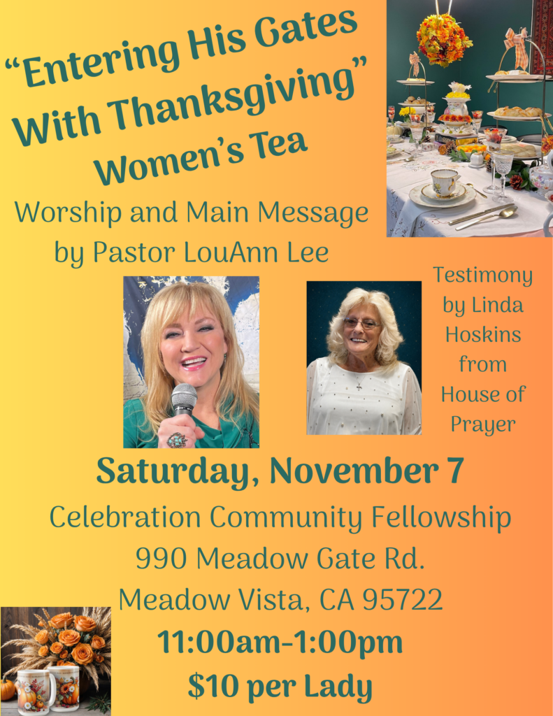 Fall Women’s Tea event